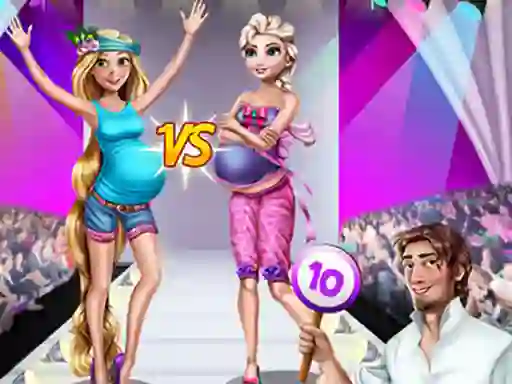 لعبة Pregnant Fashion Night على الانترنت