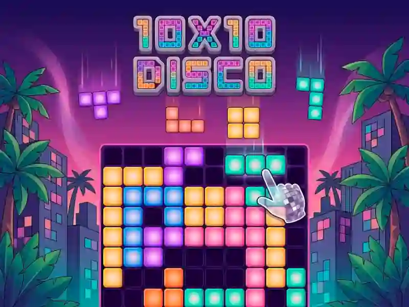 لعبة 10x10 Disco على الانترنت