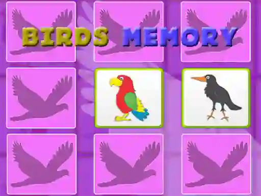 لعبة Kids Memory With Birds على الانترنت