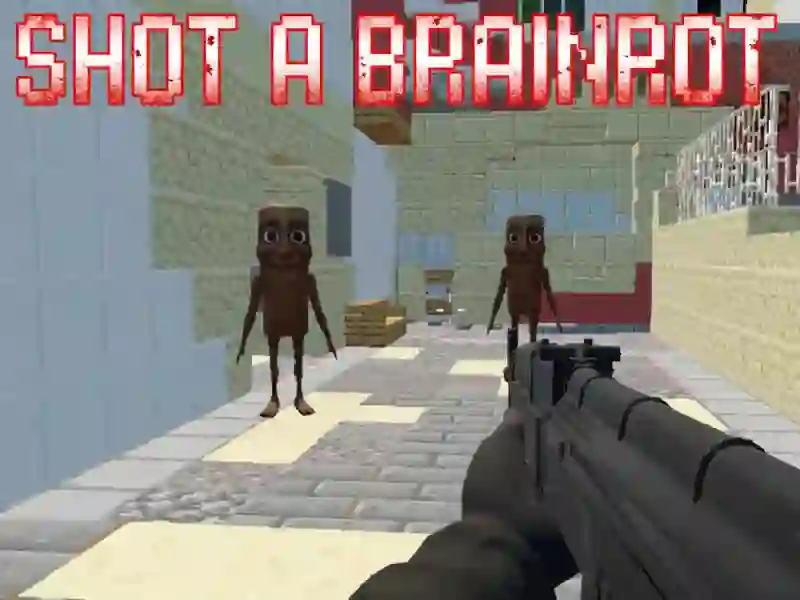 لعبة Shot a Brainrot على الانترنت