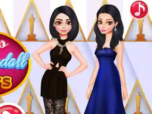 لعبة Kylie vs Kendall Oscars على الانترنت
