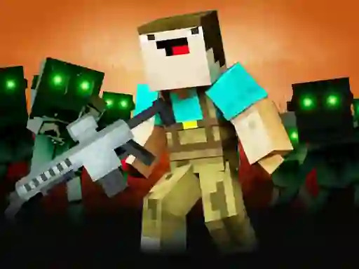 لعبة Noob Shooter Zombie على الانترنت