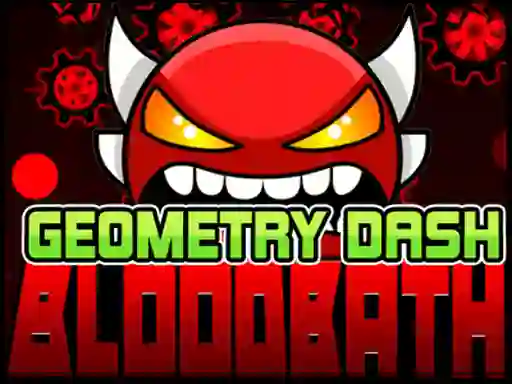 لعبة Geometry Dash Bloodbath على الانترنت