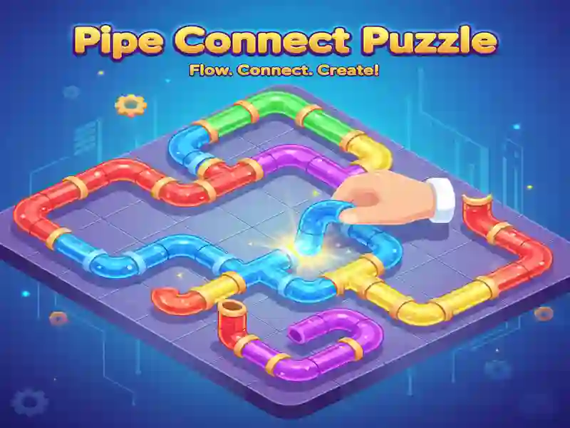 لعبة Pipe Connect Puzzle على الانترنت