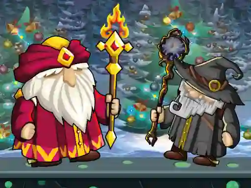 لعبة Wizard Santa Jump على الانترنت