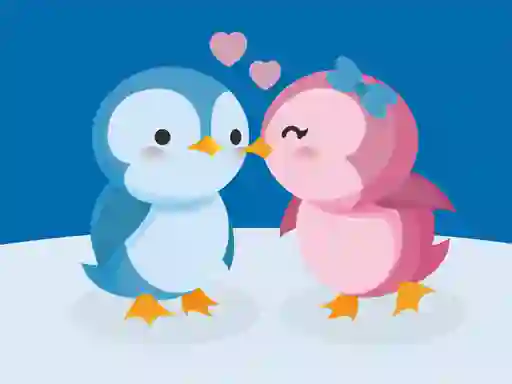 لعبة Cute Penguin Puzzle على الانترنت