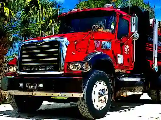 لعبة American Trucks Jigsaw على الانترنت
