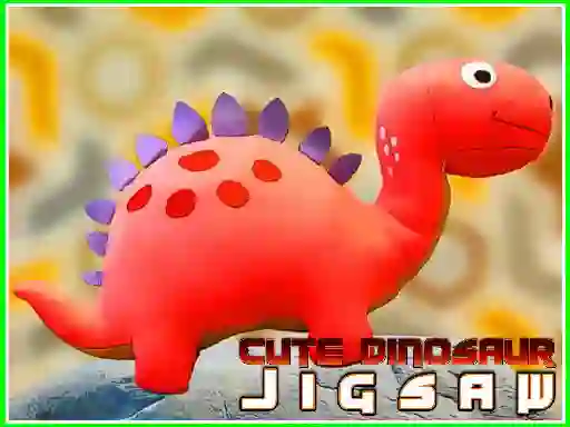 لعبة Cute Dinosaur Jigsaw على الانترنت