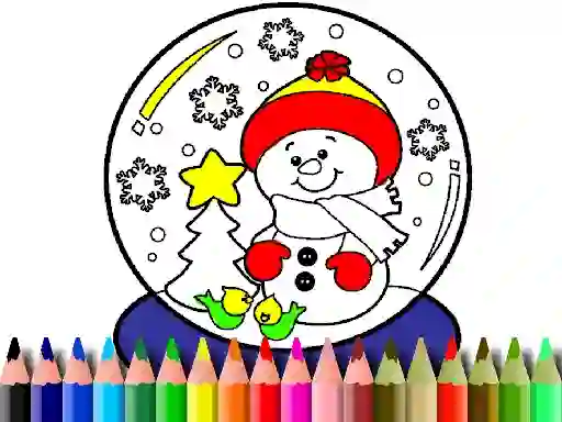 لعبة Back To School: Christmas Coloring Book على الانترنت