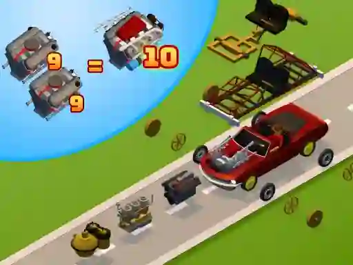 لعبة Idle Drive: Merge, Upgrade, Drive على الانترنت