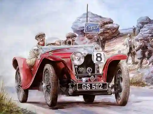 لعبة Vintage Cars Puzzle على الانترنت