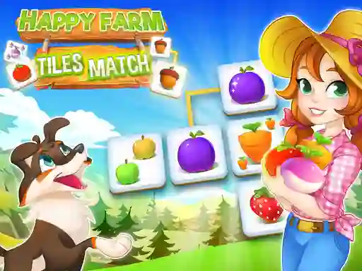 لعبة Happy Farm Tiles Match على الانترنت