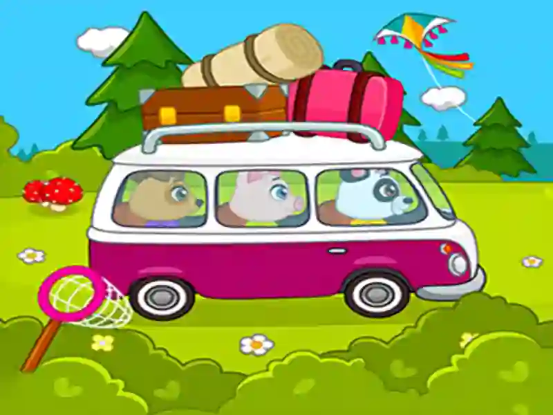 لعبة Kids Camping على الانترنت
