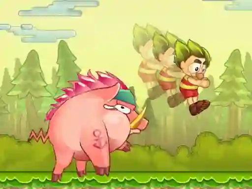 لعبة Super Jungle run Adventure? على الانترنت