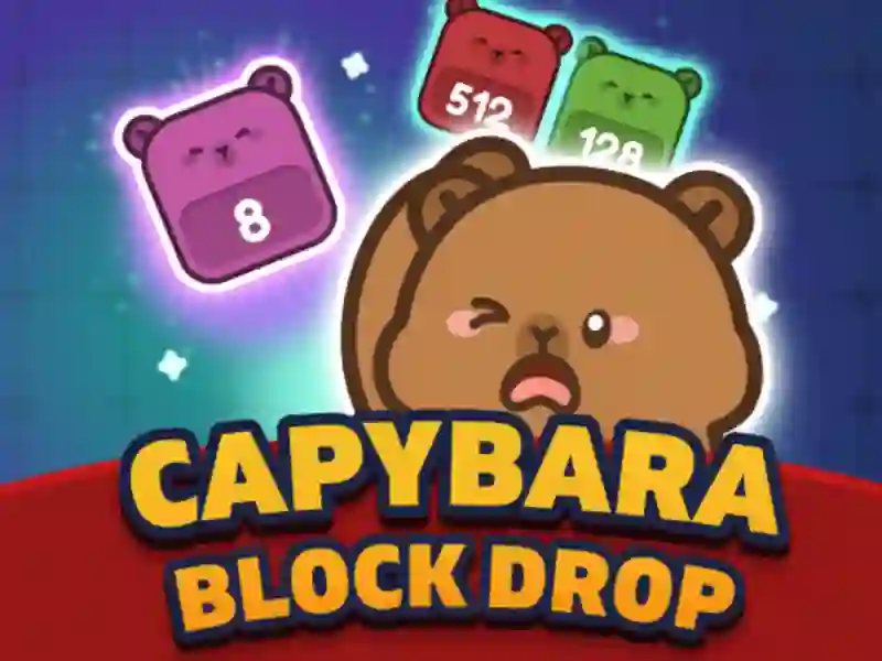 لعبة Capybara Block Drop على الانترنت