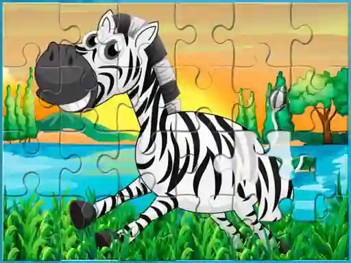 لعبة Happy Animals Jigsaw على الانترنت