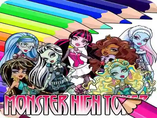 لعبة Coloring Book for Monster High على الانترنت