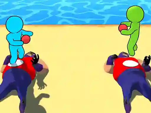 لعبة Dodge Ball Jump على الانترنت