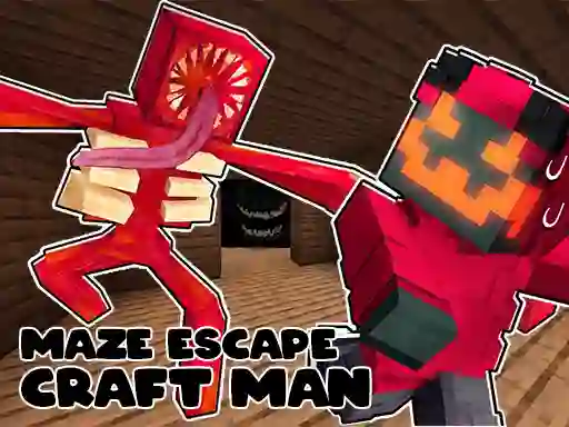 لعبة Maze Escape: Craft Man على الانترنت
