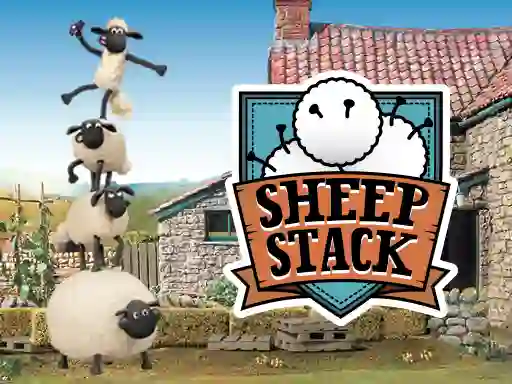 لعبة Shaun The Sheep Sheep Stack على الانترنت