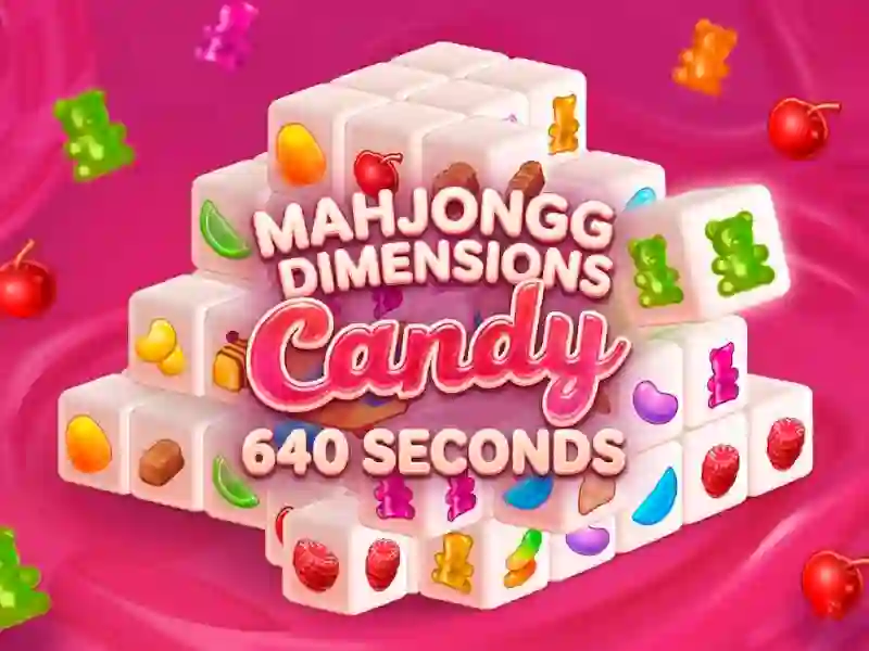 لعبة Mahjongg Dimensions Candy 640 seconds على الانترنت
