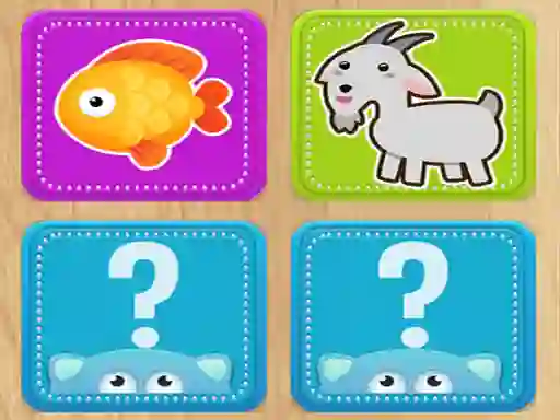 لعبة Find Animals Pair على الانترنت