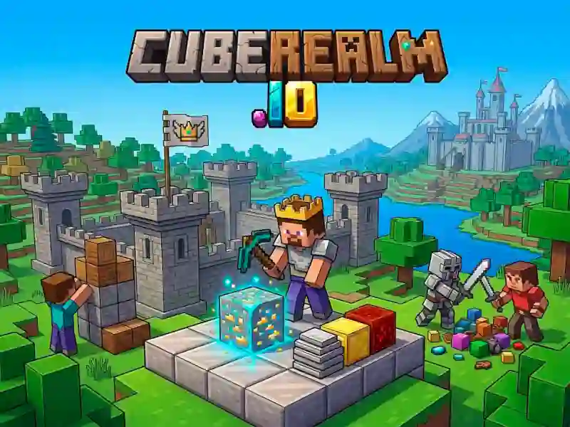 لعبة CubeRealm.io على الانترنت