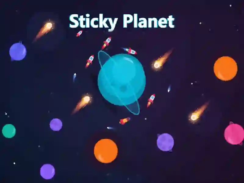 لعبة Sticky Planet على الانترنت