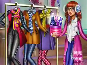 لعبة Tris Winter Fashion Dolly Dress Up على الانترنت