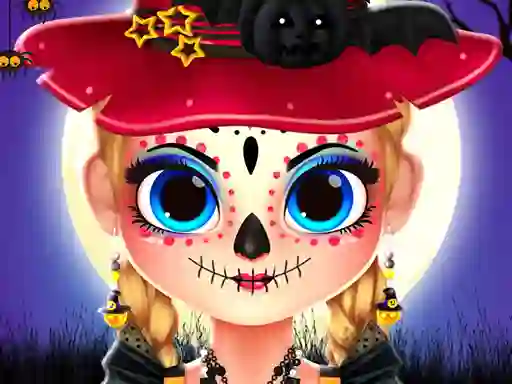 لعبة Little Lily Halloween Prep على الانترنت