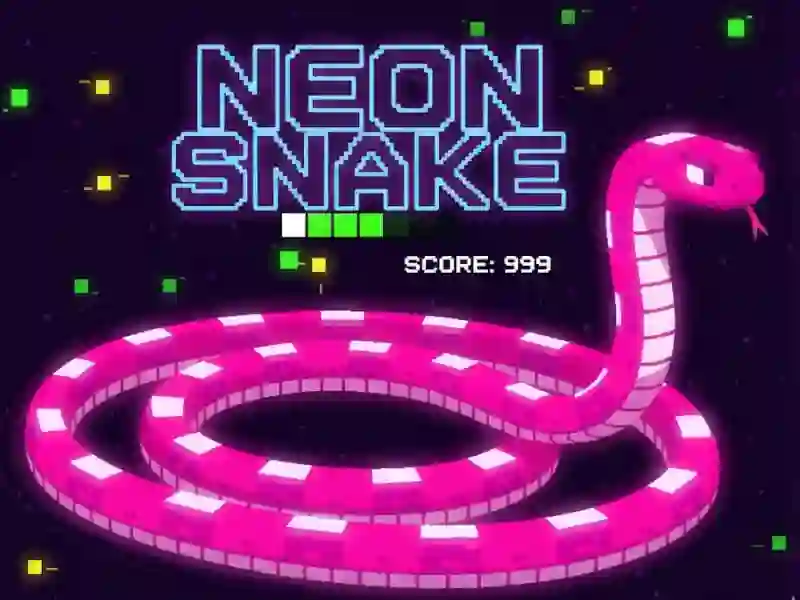 لعبة Neon Snake على الانترنت