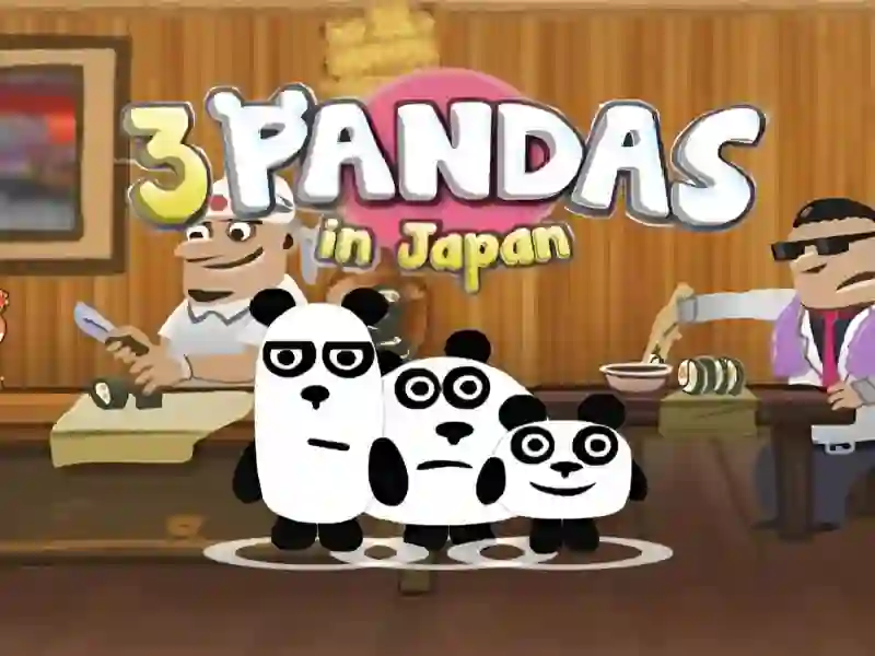 لعبة 3 Pandas In Japan HTML5 على الانترنت