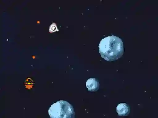 لعبة Retro Space Blaster على الانترنت