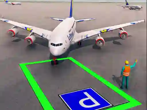 لعبة Air Plane Parking 3d على الانترنت