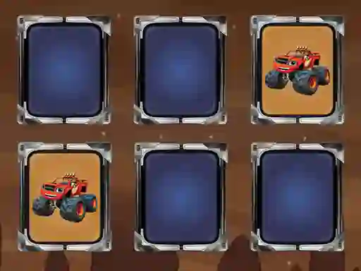 لعبة Monster Trucks Memory على الانترنت