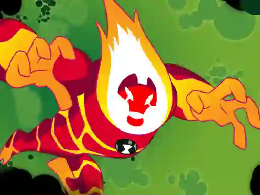 لعبة Heatblast and diamondhead على الانترنت