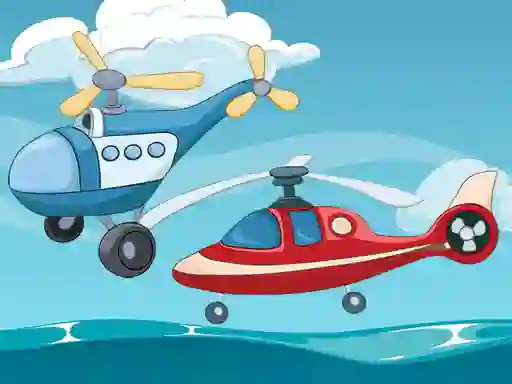 لعبة Funny Helicopter Memory على الانترنت