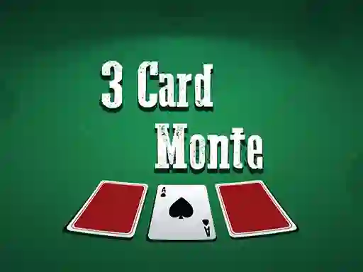 لعبة 3 Card Monte على الانترنت