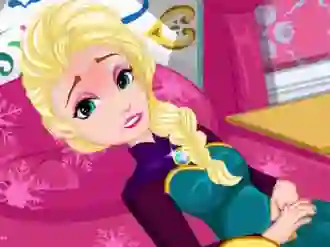 لعبة Elsa Stomach Virus على الانترنت