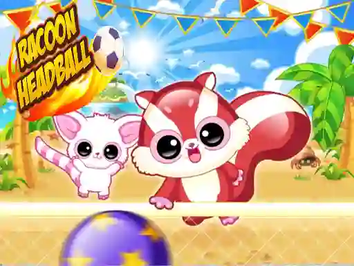 لعبة Racoon Headball على الانترنت