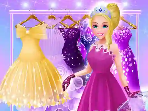 لعبة Cinderella Dress Up على الانترنت