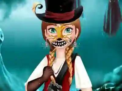 لعبة Halloween Face Art على الانترنت