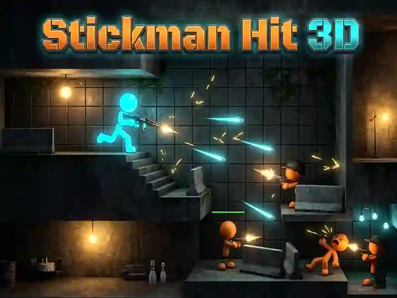 لعبة Stickman Hit 3D على الانترنت