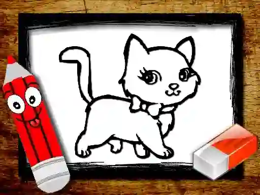 لعبة Back to School: Animals Coloring Book على الانترنت