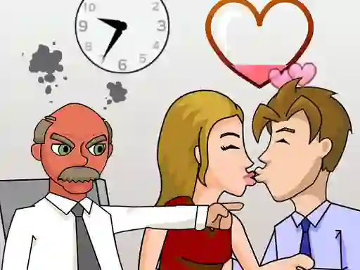 لعبة Secret Office Kissing على الانترنت