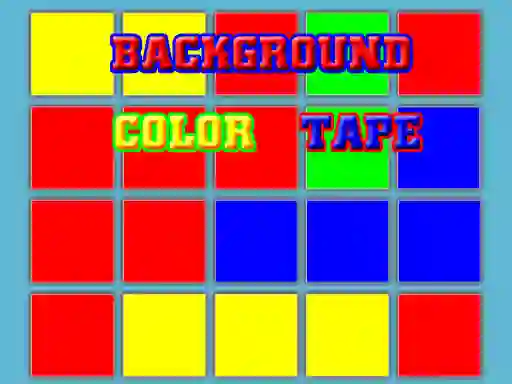 لعبة Background Color Tape على الانترنت