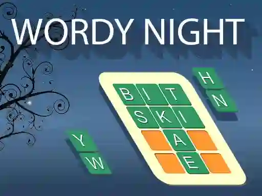 لعبة Wordy Night على الانترنت