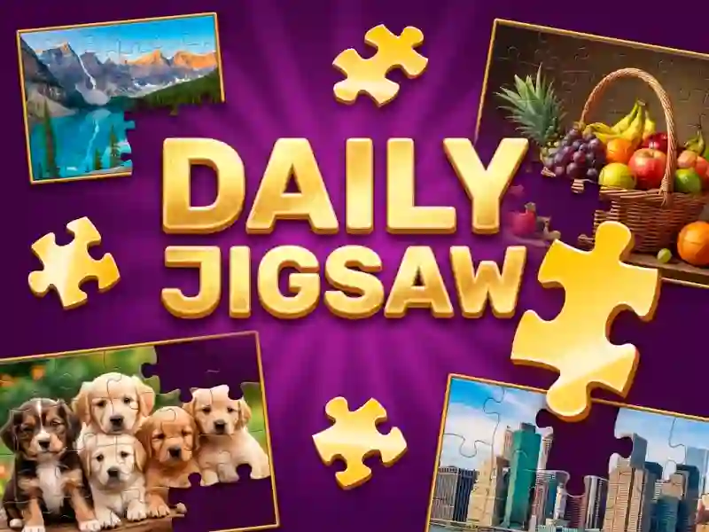 لعبة Daily Jigsaw على الانترنت