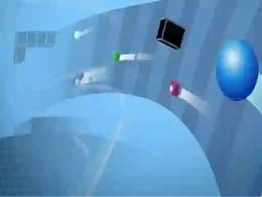 لعبة Crazy Rushing Ball على الانترنت
