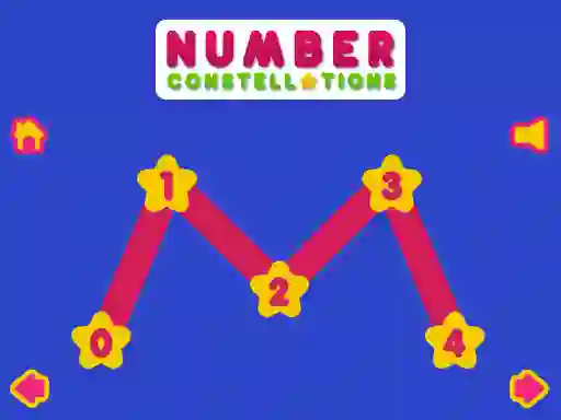 لعبة Number Constellations على الانترنت